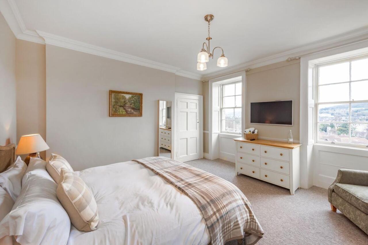 Luxury Two Floor Central Duplex Apartment Free Parking Bath Esterno foto